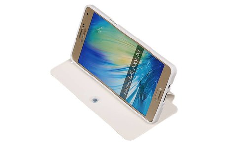 Easy Booktype hoesje voor Galaxy A7 Wit