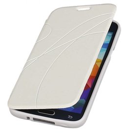 Easy Booktype hoesje voor Samsung Galaxy A3 Wit