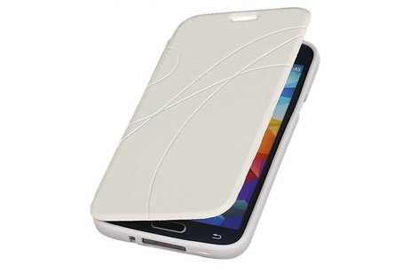 Easy Booktype hoesje voor Galaxy A3 Wit