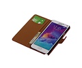 Washed Leer Bookstyle Wallet Case Hoesje - Geschikt voor Samsung Galaxy Note 3 N9000 Roze