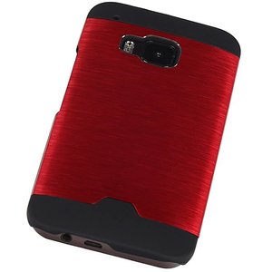 Lichte Aluminium Hardcase voor HTC One M9 Rood