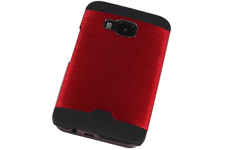 Lichte Aluminium Hardcase voor HTC One M9 Rood