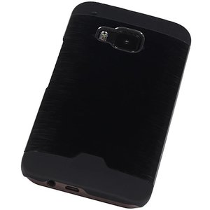 BAOHU Lichte Aluminium Hardcase Geschikt voor HTC One M9 Zwart