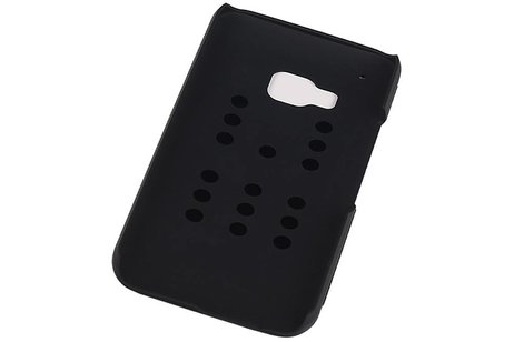 BAOHU Lichte Aluminium Hardcase Geschikt voor HTC One M9 Zwart