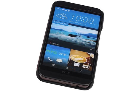 BAOHU Lichte Aluminium Hardcase Geschikt voor HTC One M9 Zilver