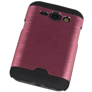 Lichte Aluminium Hardcase voor Galaxy J1 Roze