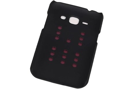 BAOHU Lichte Aluminium Hardcase Geschikt voor Samsung Galaxy J1 Roze