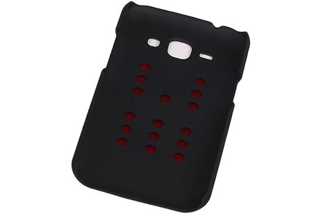 BAOHU Lichte Aluminium Hardcase Geschikt voor Samsung Galaxy J1 Rood