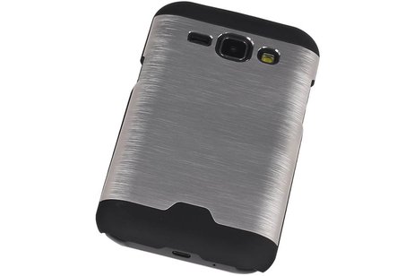 BAOHU Lichte Aluminium Hardcase Geschikt voor Samsung Galaxy J1 Zwart