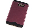 BAOHU Lichte Aluminium Hardcase Geschikt voor Samsung Galaxy S6 G920F Roze