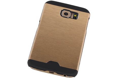 Lichte Aluminium Hardcase voor Galaxy S6 G920F Goud