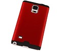 Lichte Aluminium Hardcase voor Galaxy Note 3 Neo Rood