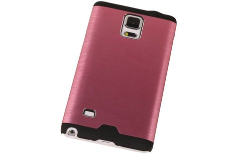 Lichte Aluminium Hardcase voor Galaxy Note 4 Roze