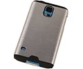 Lichte Aluminium Hardcase voor Galaxy S5 G900f Zilver
