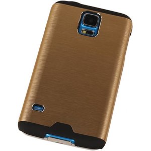 Lichte Aluminium Hardcase voor Galaxy S5 G900f Goud