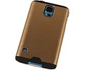 BAOHU Lichte Aluminium Hardcase Geschikt voor Samsung Galaxy S4 i9500 Goud