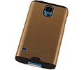 Lichte Aluminium Hardcase voor Galaxy S4 i9500 Goud