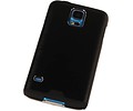 Lichte Aluminium Hardcase voor Galaxy S4 i9500 Zwart