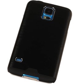 Lichte Aluminium Hardcase voor Samsung Galaxy S4 i9500 Zwart