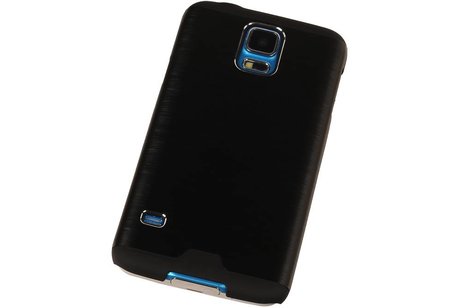 Lichte Aluminium Hardcase voor Galaxy S4 i9500 Zwart