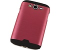 BAOHU Lichte Aluminium Hardcase voor Galaxy Grand i9082 9060 Roze