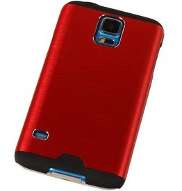 Lichte Aluminium Hardcase voor Samsung Galaxy A3 Rood