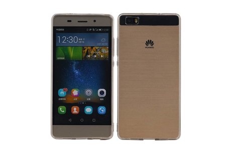 BAOHU Transparent TPU Backcover Case Hoesjes Geschikt voor Huawei Ascend P8 Lite Ultra-thin