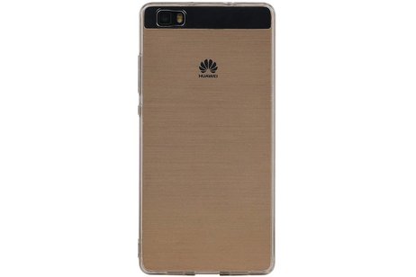 BAOHU Transparent TPU Backcover Case Hoesjes Geschikt voor Huawei Ascend P8 Lite Ultra-thin