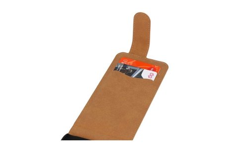 BAOHU Croco Classic Flip Hoesje - Geschikt voor Samsung Galaxy S4 mini i9190 Wit