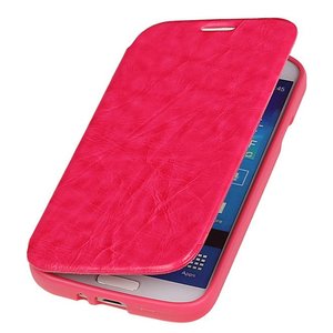 BAOHU Easy Booktype hoesje Geschikt voor Samsung Galaxy S5 mini G800F Roze