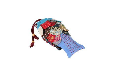 BAOHU Vis pouch handtas schoudertas Blauw