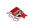 BAOHU Vis pouch handtas schoudertas Rood