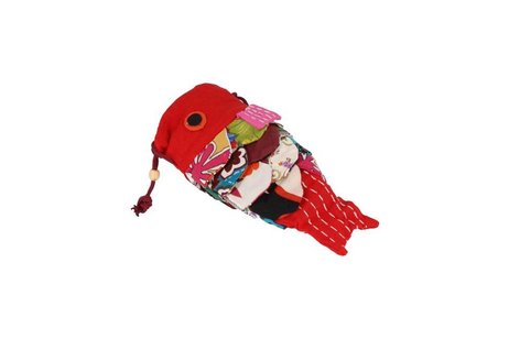 BAOHU Vis pouch handtas schoudertas Rood