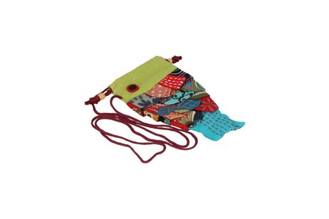 BAOHU Vis pouch handtas schoudertas Turquoise