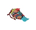 BAOHU Vis pouch handtas schoudertas Turquoise