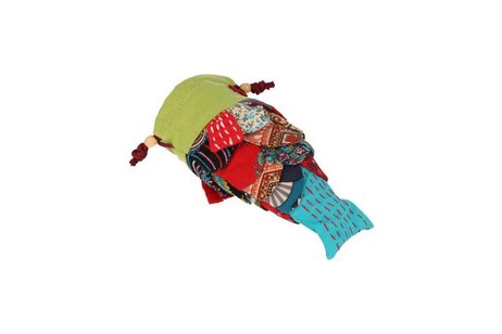 BAOHU Vis pouch handtas schoudertas Turquoise