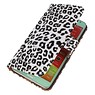 Luipaard Bookstyle Case Hoes voor Samsung Galaxy Note 3 Neo Wit