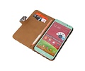 BAOHU Luipaard Bookstyle Wallet Case Hoesjes - Hoesje Geschikt voor Samsung Galaxy Note 3 Neo Bruin
