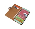Luipaard Bookstyle Wallet Case Hoesjes - Hoesje Geschikt voor Samsung Galaxy Note 3 Neo Bruin