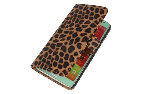 Luipaard Bookstyle Wallet Case Hoesjes - Hoesje Geschikt voor Samsung Galaxy Note 3 Neo Chita