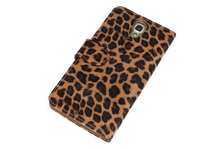 BAOHU Luipaard Bookstyle Wallet Case Hoesjes - Hoesje Geschikt voor Samsung Galaxy Note 3 Neo Chita