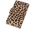 BAOHU Luipaard Bookstyle Wallet Case Hoes - Hoesje Geschikt voor Huawei Ascend G700 Chita