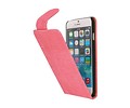 BAOHU Devil Classic Flipcase Hoesjes - Hoesje Geschikt voor iPhone 6 Roze