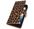 BAOHU Luipaard Bookstyle Wallet Case Hoesjes - Hoesje Geschikt voor Huwaei Ascend G510 Chita