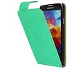 Devil Classic Flipcase Hoesjes voor Galaxy S5 G900F Groen