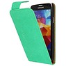 BAOHU Devil Classic Flipcase Hoes voor Samsung Galaxy S5 G900F Groen