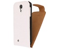 BAOHU Croco Classic Flipcase Hoesjes - Geschikt voor Samsung Galaxy S4 i9500 Wit
