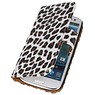 Luipaard Bookstyle Hoesje voor Galaxy S3 i9300 Bruin