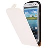 Flipcase Hoesje voor Galaxy S3 i9300 Wit