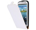 BAOHU Devil FlipCase Hoesjes - Hoesje Geschikt voor Samsung Galaxy S3 i9300 Wit
